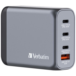 Verbatim GNC-100 Universal Preto, Cinzento AC Carregamento rápido Interior