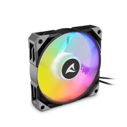 Sharkoon F50 Caixa de computador Ventoinha 12 cm Preto, Cinzento