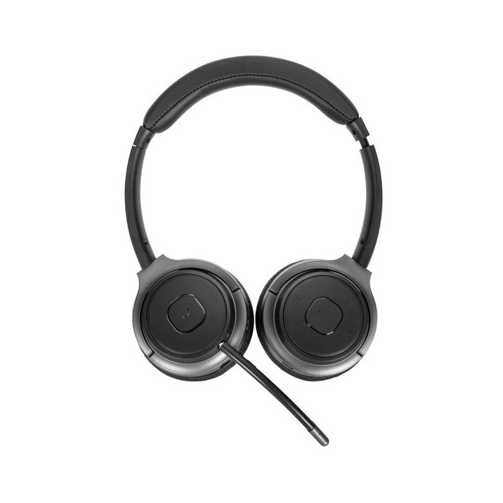 Targus AEH104GL auscultador Auscultadores Com fios e sem fios Fita de cabeça Chamadas Música USB Type-C Bluetooth Preto