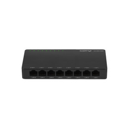 Lanberg DSP2-1008-12V switch de rede Não-gerido Gigabit Ethernet (10 100 1000) Preto