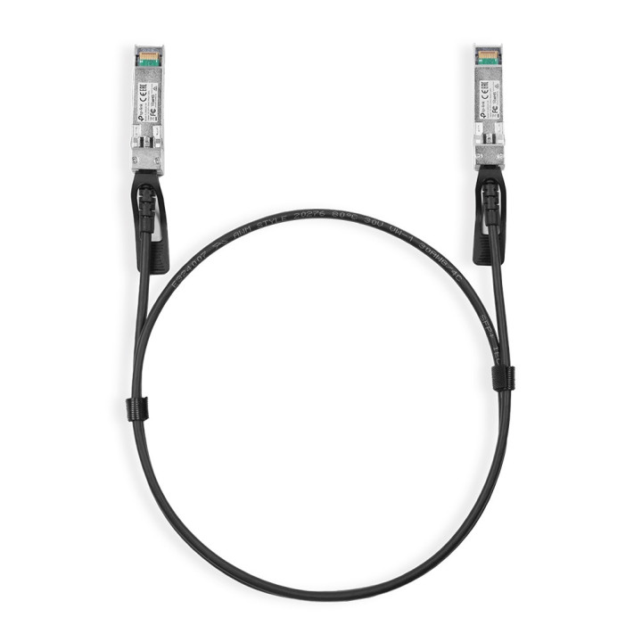 TP-Link TL-SM5220-1M Cabo InfiniBand Fibra Ótica SFP+ DAC Preto
