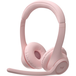 Logitech Zone 300 Auscultadores Sem fios Fita de cabeça Escritório Call center Bluetooth Rosa