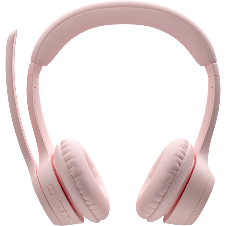 Logitech Zone 300 Auscultadores Sem fios Fita de cabeça Escritório Call center Bluetooth Rosa