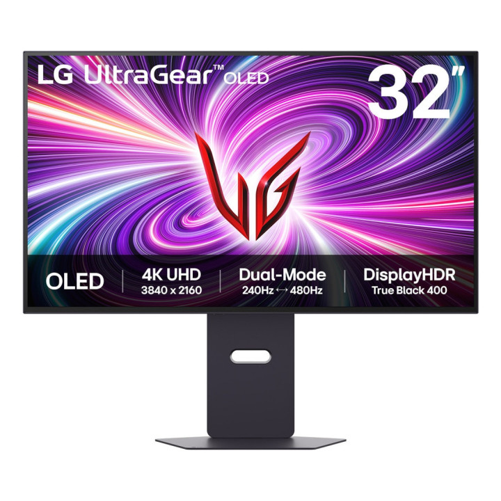 LG 32GS95UV-B monitor de ecrã 81,3 cm (32") 3840 x 2160 pixels 4K Ultra HD OLED Preto