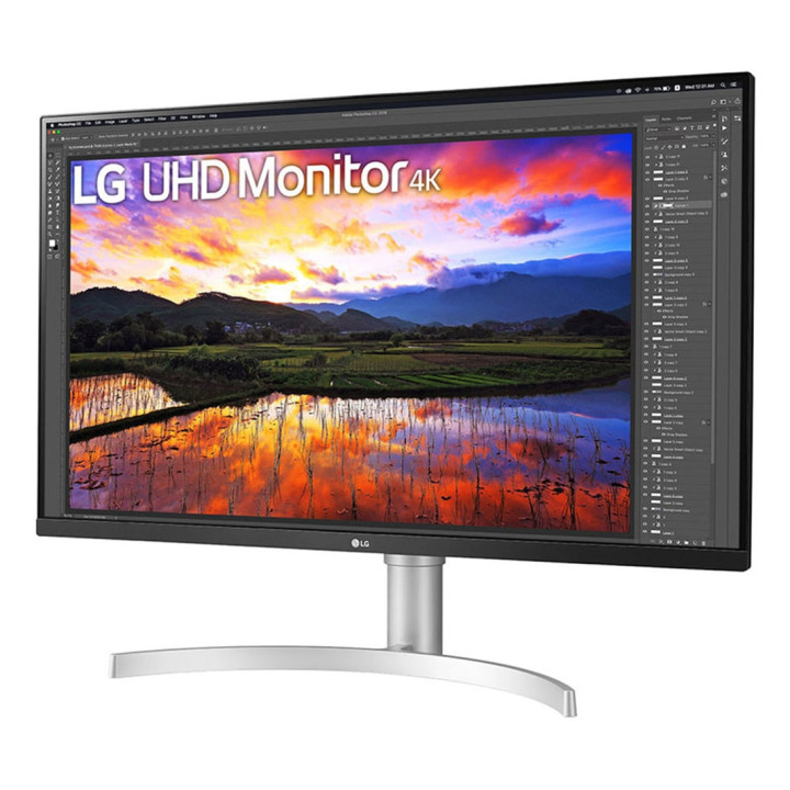 LG 32UN650K-W monitor de ecrã 81,3 cm (32") 3840 x 2160 pixels 4K Ultra HD LED Branco