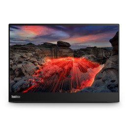 Lenovo ThinkVision M14t monitor de ecrã 35,6 cm (14") 2240 x 1400 pixels 2.2K LED Ecrã táctil Preto