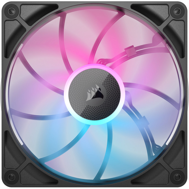 Corsair iCUE LINK RX140 MAX RGB Caixa de computador Ventoinha 14 cm Preto 2 unidade(s)