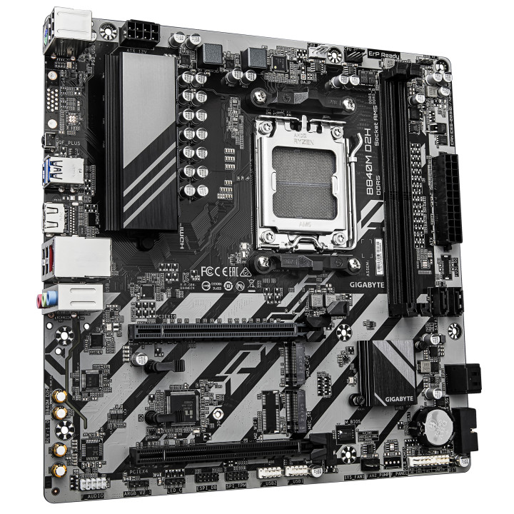 GIGABYTE B840M D2H motherboard AMD B840 Ranhura AM5 micro ATX