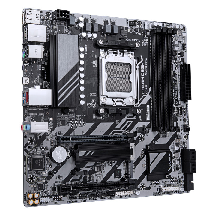 GIGABYTE B840M DS3H motherboard AMD B840 Ranhura AM5 micro ATX