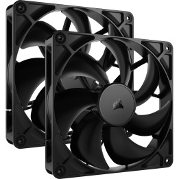 Corsair RS140 Caixa de computador Ventoinha 14 cm Preto 2 unidade(s)