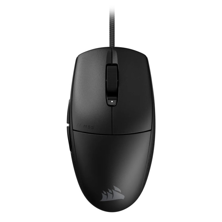 Corsair M55 rato Jogos Mão direita USB Type-A Ótico 16000 DPI