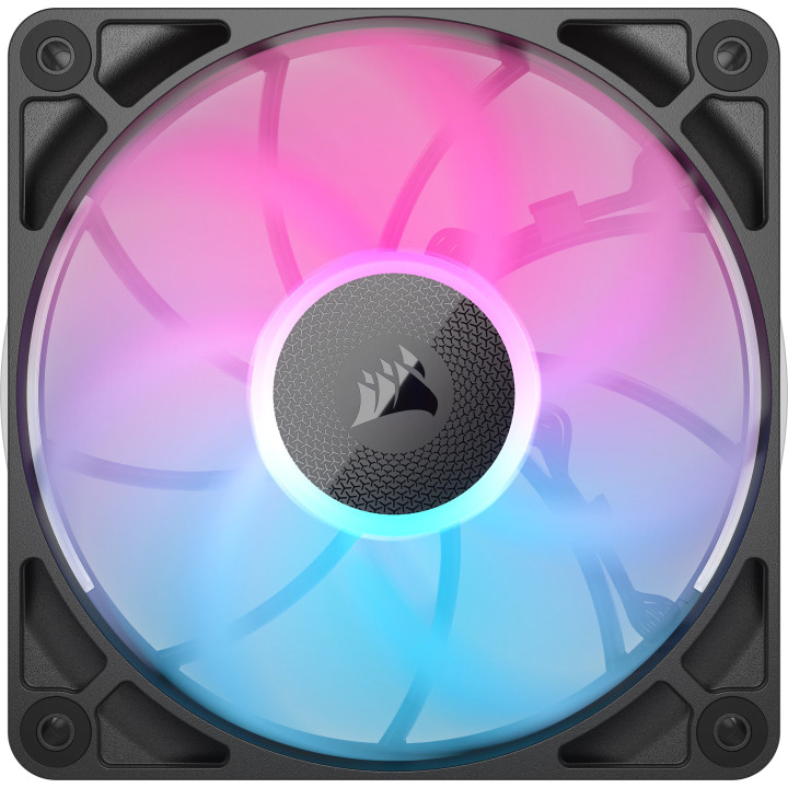 Corsair iCUE LINK RX120 MAX RGB Caixa de computador Ventoinha 12 cm Preto 1 unidade(s)