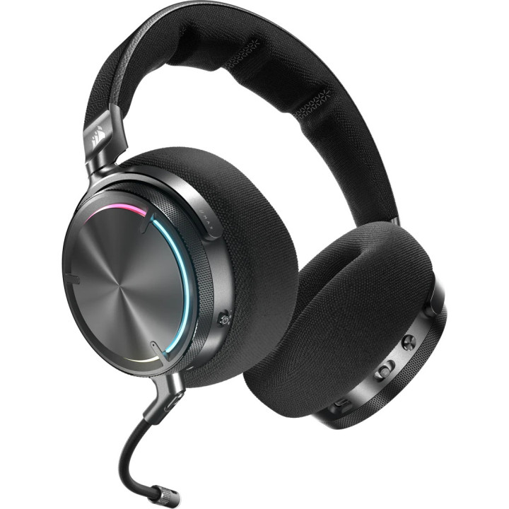 Corsair VIRTUOSO MAX WIRELESS, Carbon Auscultadores Sem fios De mão Jogos Bluetooth Carbono