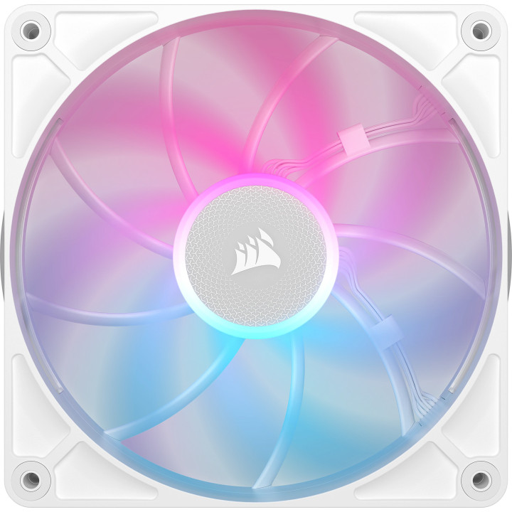 Corsair iCUE LINK RX140 MAX RGB Caixa de computador Ventoinha 14 cm Branco 2 unidade(s)