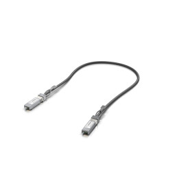 Ubiquiti UACC-DAC-SFP28-0.5M Cabo InfiniBand Fibra Ótica 0,5 m Preto