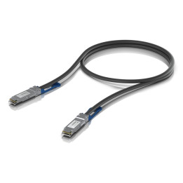 Ubiquiti UACC-DAC-QSFP28-0.5M Cabo InfiniBand Fibra Ótica 0,5 m Preto