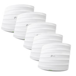 TP-Link Omada EAP245(5-PACK) ponto de acesso WLAN 1750 Mbit s Branco Power over Ethernet (PoE)