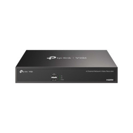 TP-Link VIGI NVR1004H gravador de vídeo em rede (NVR) Preto