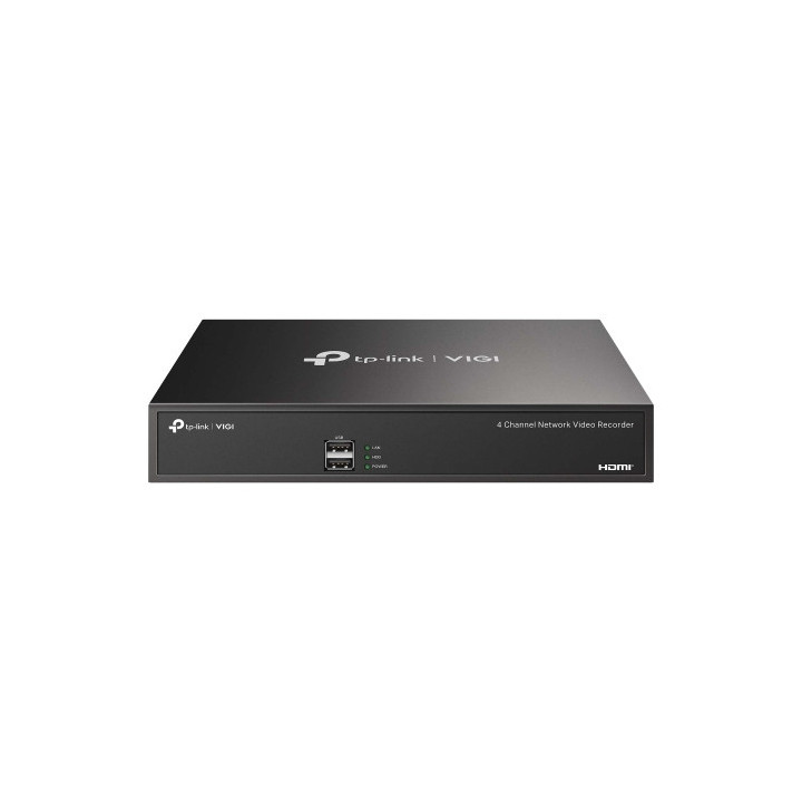 TP-Link VIGI NVR1004H gravador de vídeo em rede (NVR) Preto