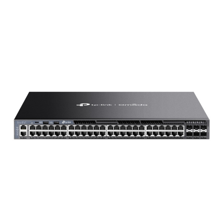 TP-Link Omada SG6654X switch de rede Gerido L3 Gigabit Ethernet (10 100 1000) 1U Preto