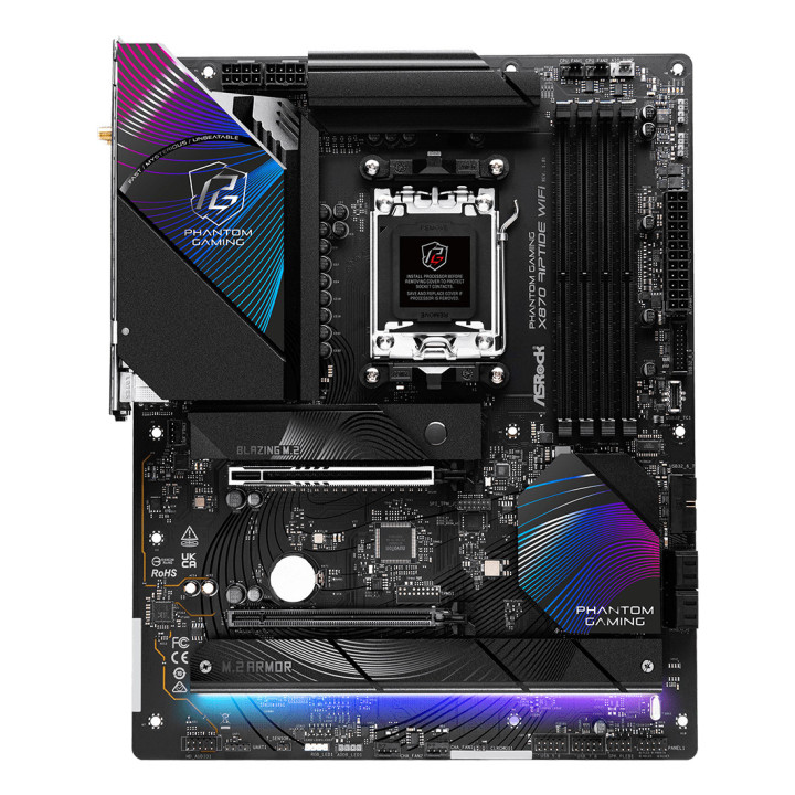 Asrock X870 Riptide WiFi AMD X870 Ranhura AM5 ATX