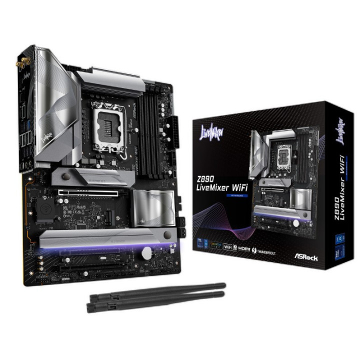 Motherboard Asrock Z890 LiveMixer WiFi Intel Z890 LGA 1851 (Socket