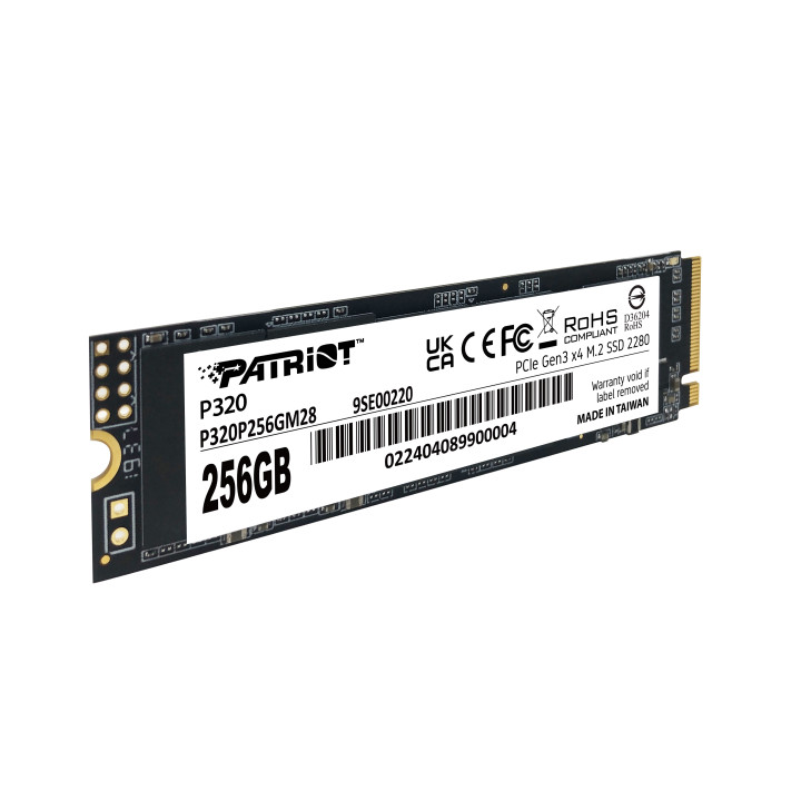Patriot Memory P320 256 GB M.2 PCI Express 3.0 NVMe