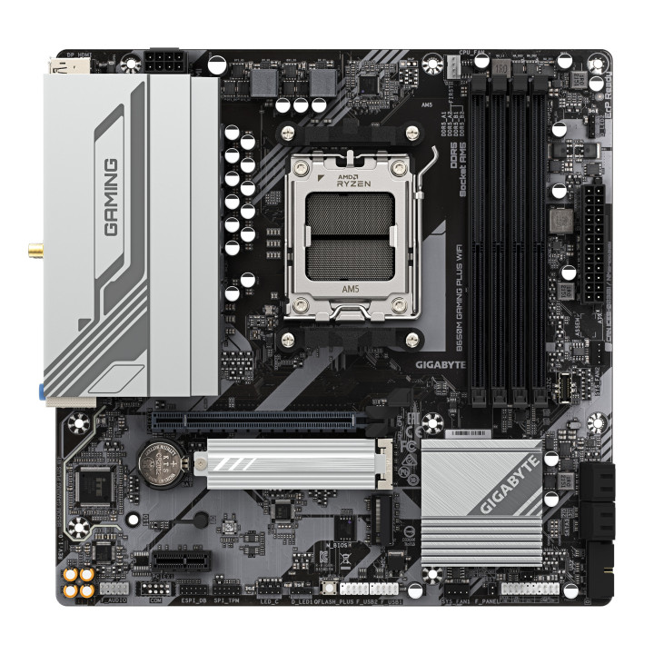 GIGABYTE B650M GAMING PLUS WIFI AMD B650 Ranhura AM5 micro ATX