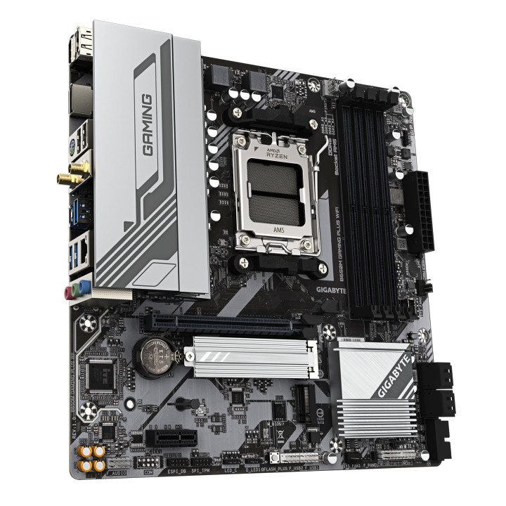 GIGABYTE B650M GAMING PLUS WIFI AMD B650 Ranhura AM5 micro ATX