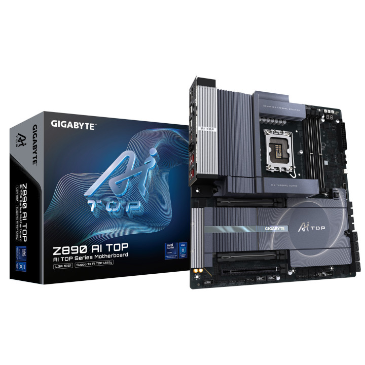 GIGABYTE Z890 AI TOP motherboard Intel Z890 LGA 1851 (Socket V1) ATX extensível