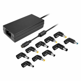 Leotec LENCSHOME120 carregador de dispositivos móveis Computador portátil Preto AC Interior