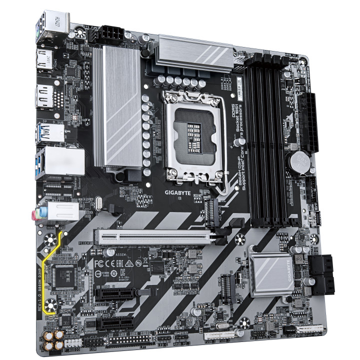 GIGABYTE B860M D3HP motherboard Intel B860 LGA 1851 (Socket V1) micro ATX