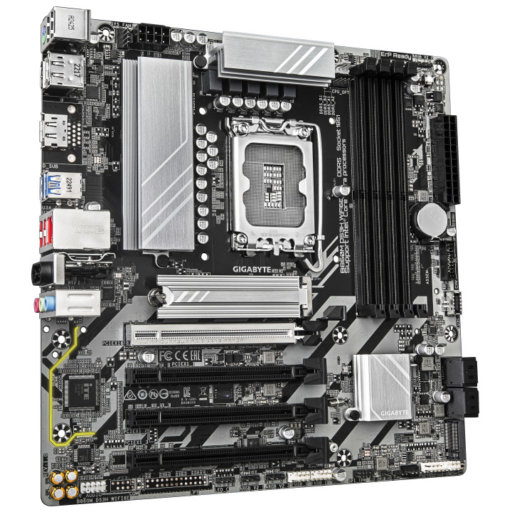 GIGABYTE B860M DS3H WIFI6E motherboard Intel B860 LGA 1851 (Socket V1) micro ATX