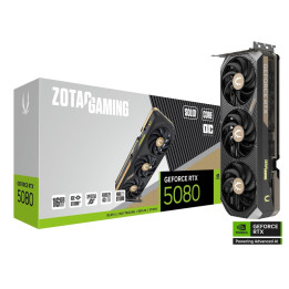 Gráfica Zotac GAMING GeForce RTX 5080 SOLID CORE OC NVIDIA 16 GB GDDR7