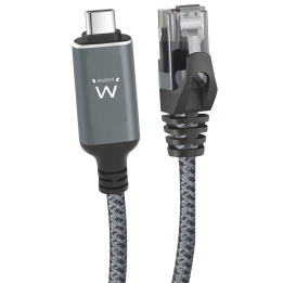 Ewent EC2002 cabo de rede Preto, Cinzento 2 m Cat6