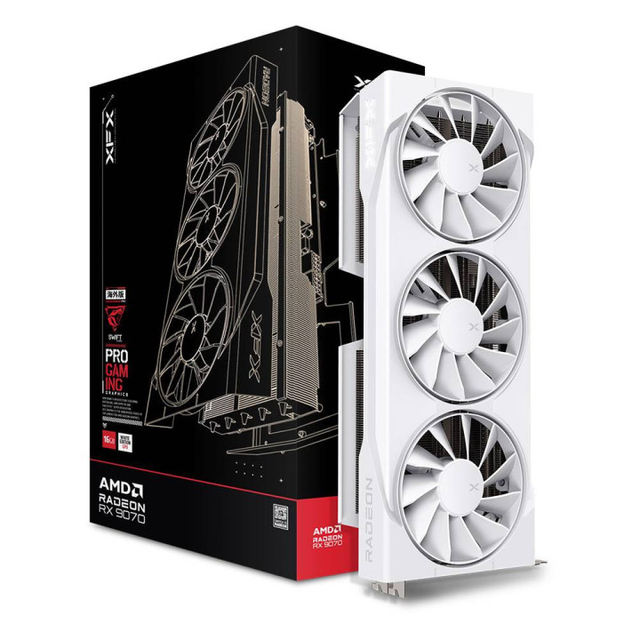 Gráfica XFX Swift Radeon RX 9070 OC Gaming Edition AMD 16 GB GDDR6