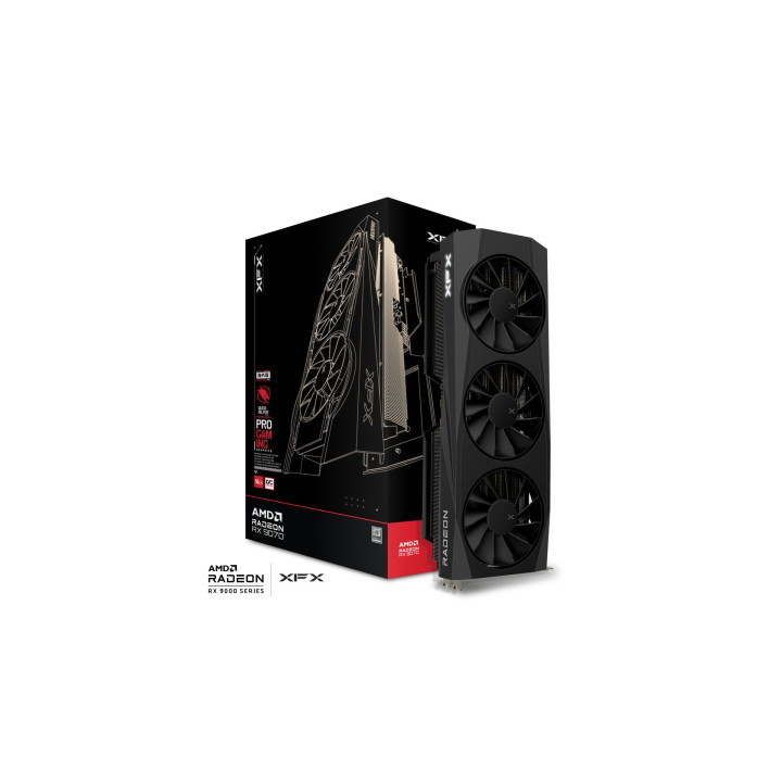 Gráfica XFX QuickSilver Radeon RX 9070 OC Gaming Edition AMD 16 GB GDDR6