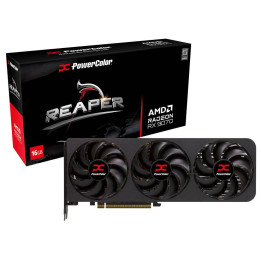 Gráfica PowerColor Reaper Radeon RX 9070 AMD 16 GB GDDR6