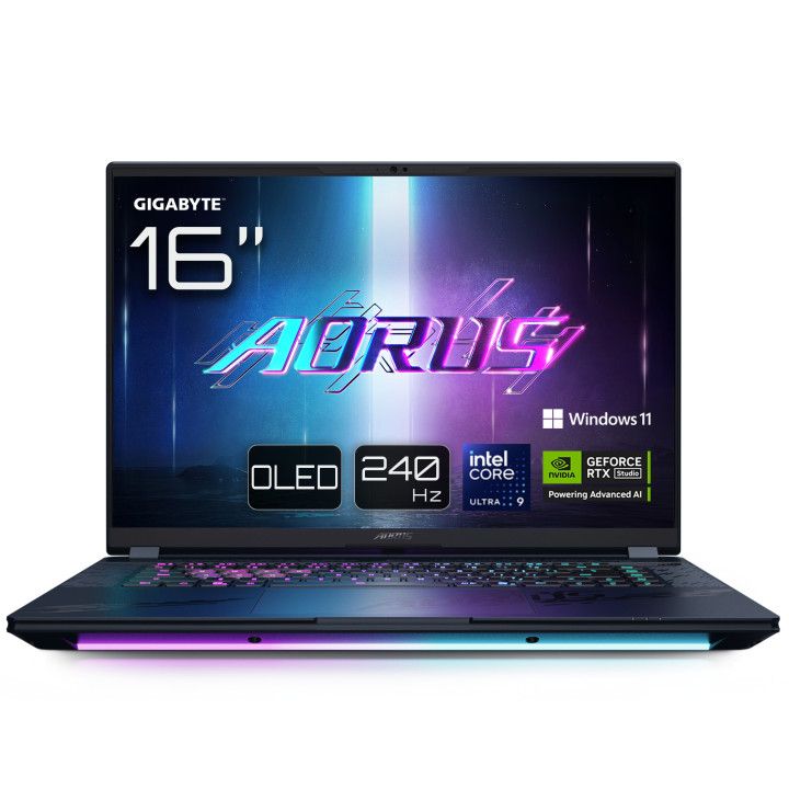 GIGABYTE AORUS MASTER 16 BZHC6PTE64SP laptop portátil Intel Core Ultra 9 275HX Computador portátil 40,6 cm (16") WQXGA 32 GB