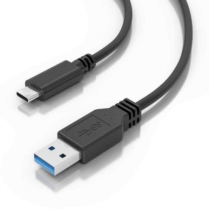 AISENS A107-0860 cabo USB USB 3.2 Gen 2 (3.1 Gen 2) 2 m USB C USB A Preto