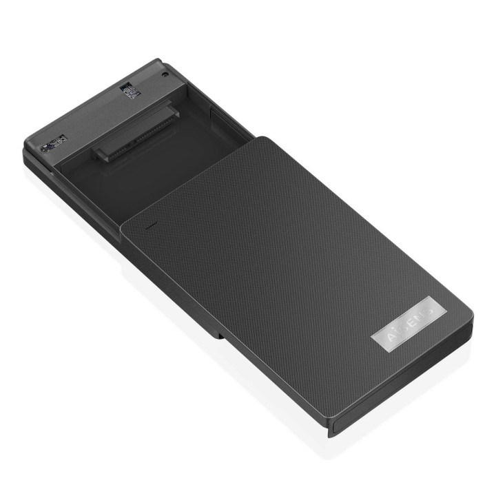 AISENS ASE-2541B Caixa para Discos Rígidos Caixa de disco rígido Preto 2.5"