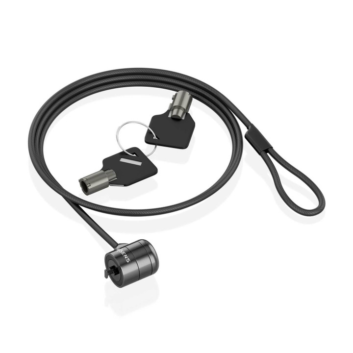 AISENS ASLK-D40K04-BK cadeado antirroubo Preto 1,5 m