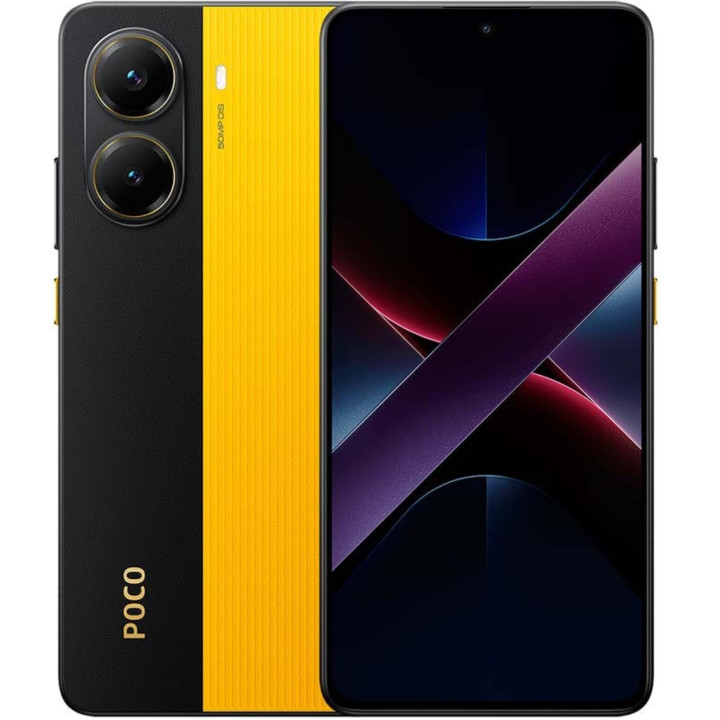 Xiaomi POCO X7 Pro 5G 16,9 cm (6.67") Dual SIM 12 GB 256 GB 6000 mAh Preto, Amarelo
