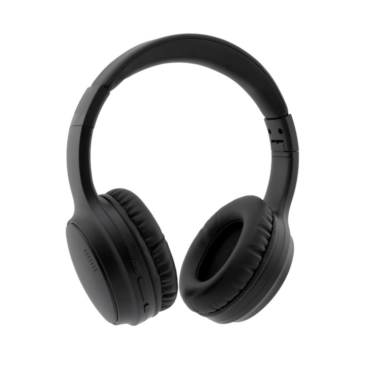 CoolBox AIR-40 Auscultadores Com fios e sem fios Fita de cabeça Chamadas Música USB Type-C Bluetooth Preto