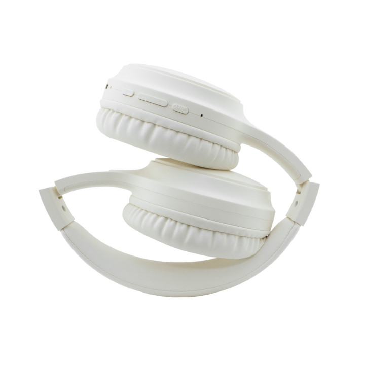 CoolBox AIR-40 Auscultadores Com fios e sem fios Fita de cabeça Chamadas Música USB Type-C Bluetooth Bege