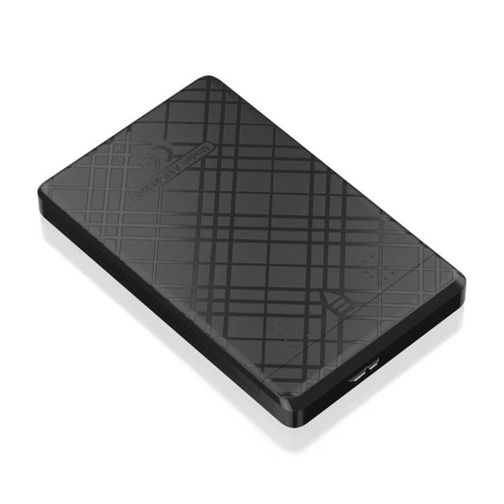 AISENS ASE-2522B Caixa para Discos Rígidos Compartimento HDD SSD Preto 2.5"