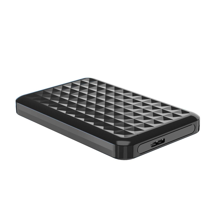 AISENS ASE-2521B Caixa para Discos Rígidos Caixa de disco rígido Preto 2.5" Energia por USB