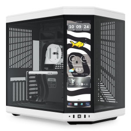 HYTE Y70 Touch Infinite Midi Tower Preto, Branco