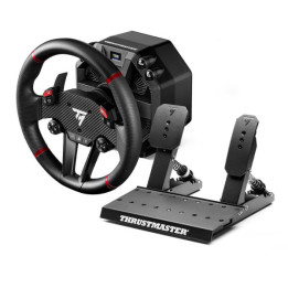 Thrustmaster T598 Preto, Vermelho USB Volante + Pedais PC, PlayStation 4, PlayStation 5