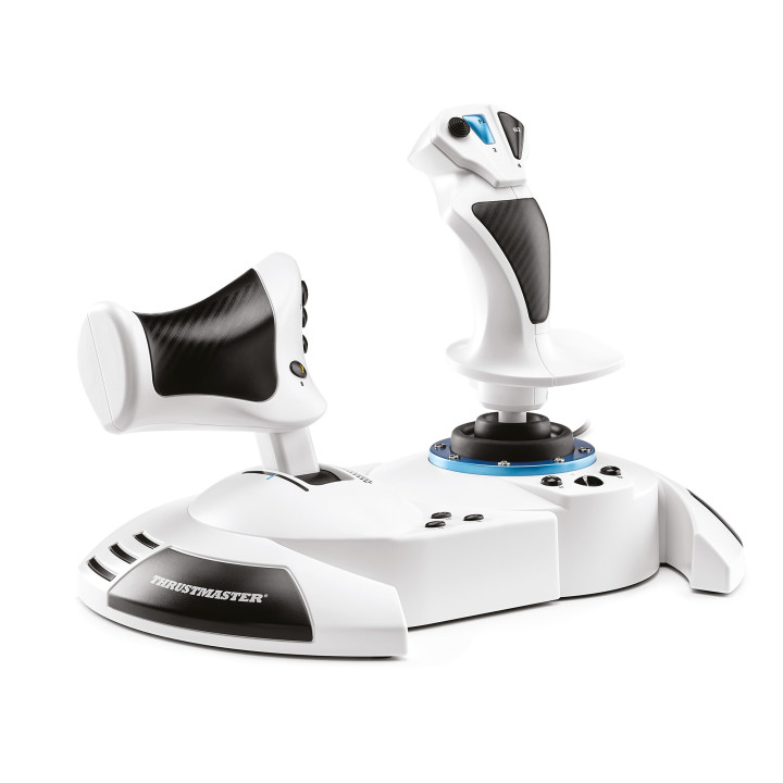 Thrustmaster T.Flight Hotas One Microsoft Flight Simulator Edition Preto, Branco USB Joystick + alavanca de controlo do motor